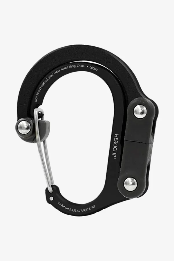 HEROCLIP Carabiner Clip and Hook (Mini) HEROCLIP Carabiner Clip and Hook (Mini)